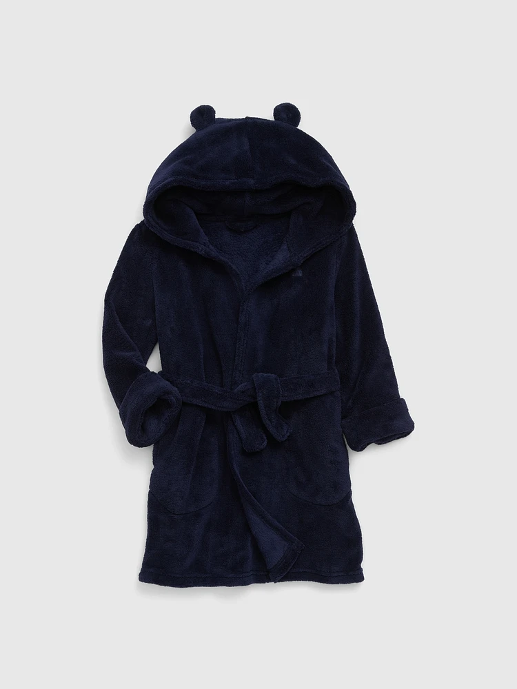 Peignoir pelucheux recyclé à 100 % pour Tout-petit