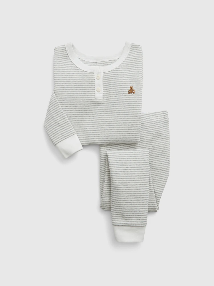 babyOrganic Cotton Henley PJ Set