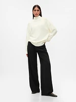 CashSoft Mockneck Sweater