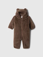 Baby Faux Fur Bear One-Piece