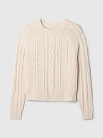 Classic Cable-Knit Sweater