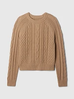 Classic Cable-Knit Sweater