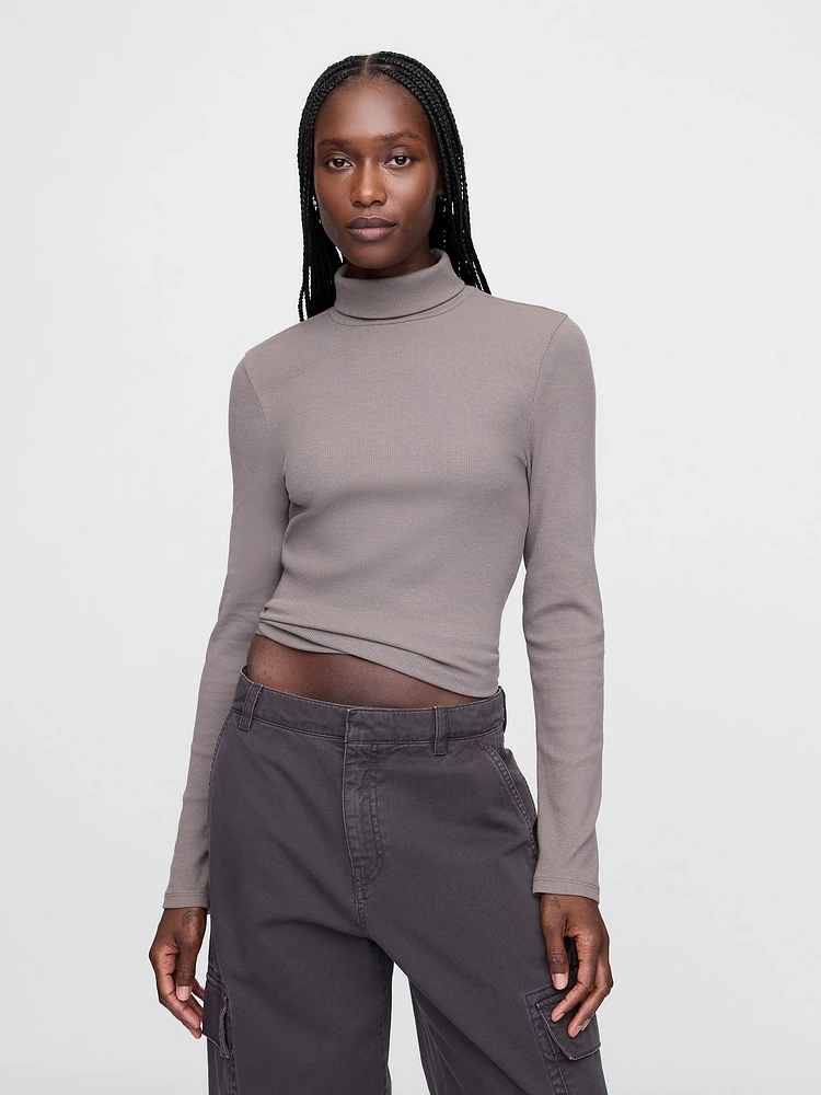 Modern Rib Turtleneck