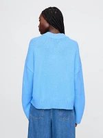 CashSoft Oversized V-Neck Sweater