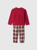 Pyjama en matière recyclée à motif de l’ourson Brannan pour Bébé et Tout-petit