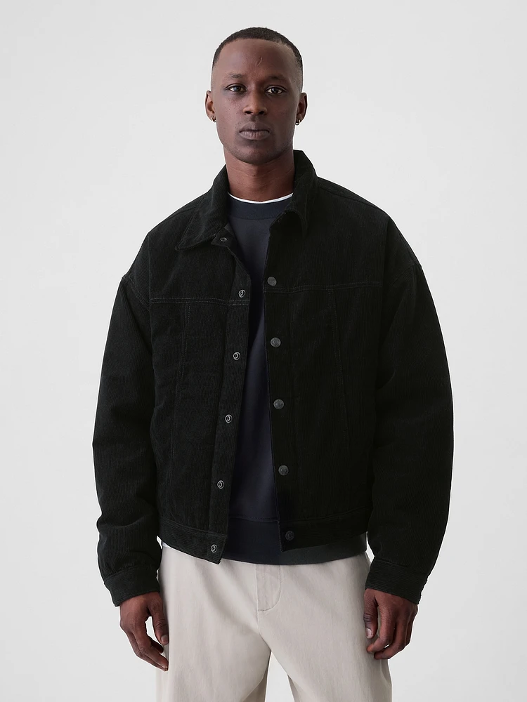 Oversized Corduroy Icon Jacket