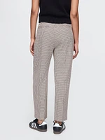 365 High Rise Brushed Twill Pleated Taper Trousers