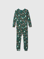 babyOrganic Brushed Cotton Holiday PJ Set