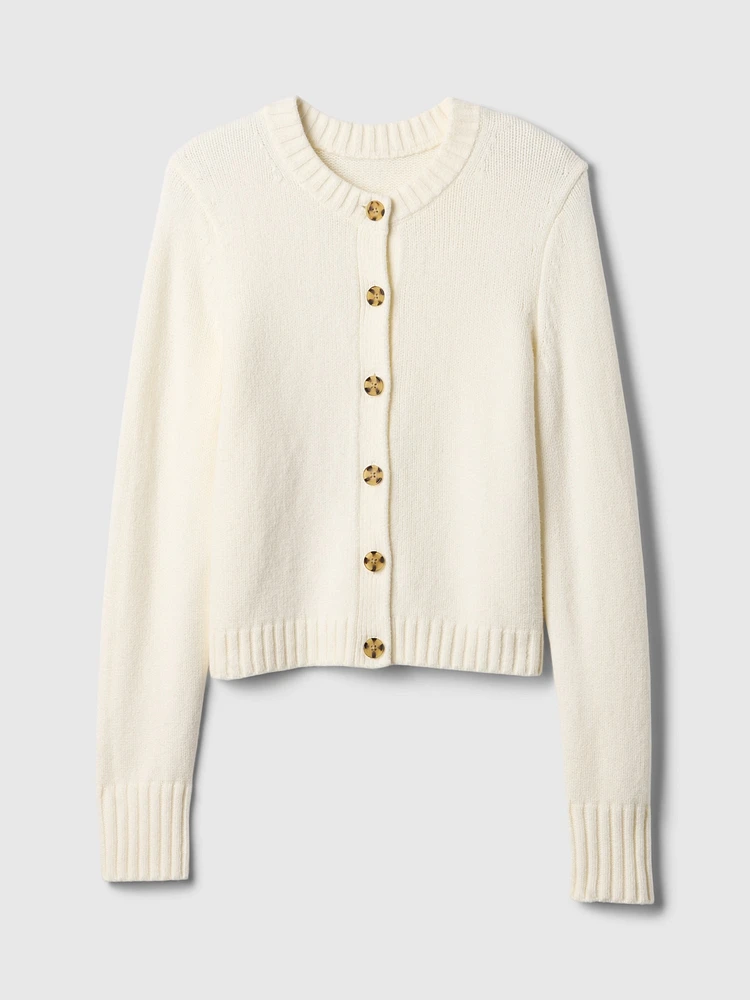 CashSoft Crop Cardigan