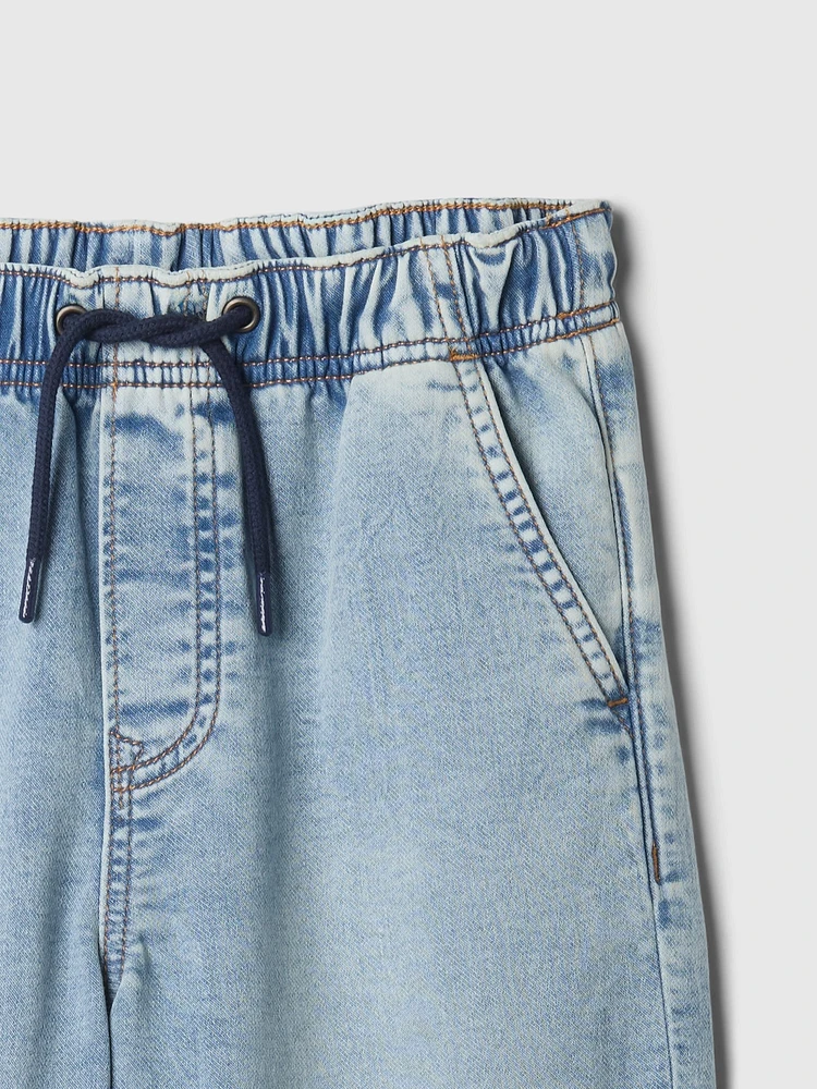 Kids Knit Relaxed Pull-On Jeans