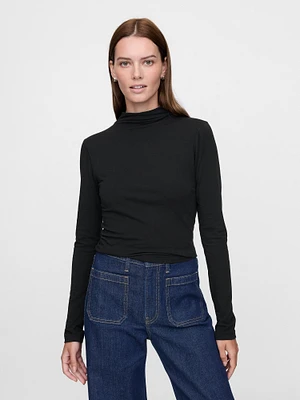 Featherweight Turtleneck Top