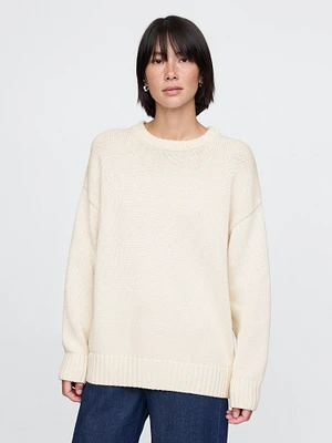 100% Cotton Oversized Boyfriend Sweater