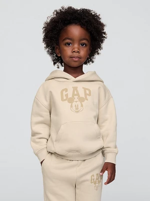 Gap × Baby Vintage Soft Mickey Mouse Logo Hoodie