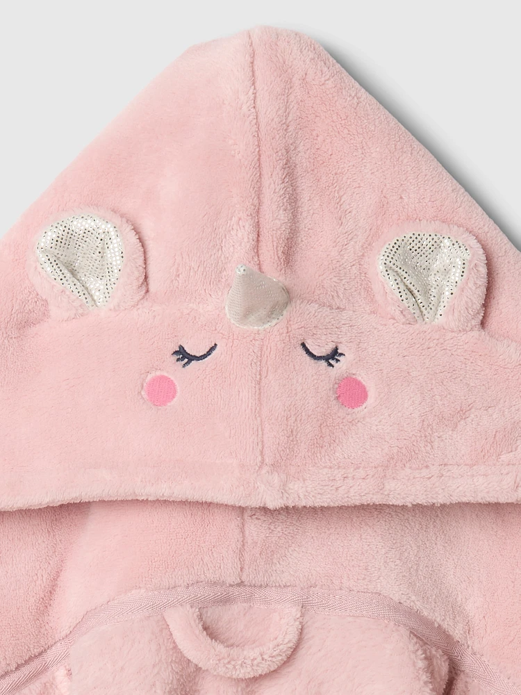 Peignoir en Sherpa recyclé pour tout-petit