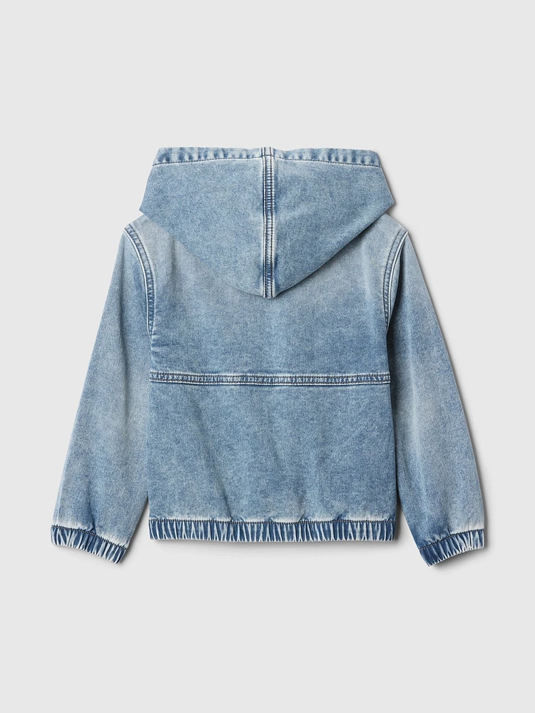 Veste en tricot de denim pour Bébé et Tout-petit