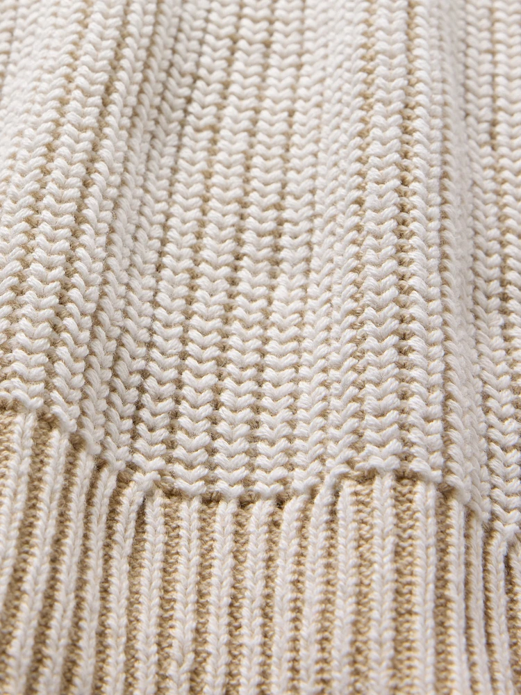 Kids Boxy Crewneck Sweater