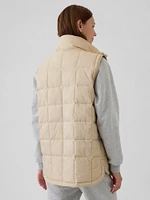 Recycled Lightweight Quilted Puff Vest