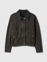 French Terry Bomber Jacket