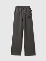 Gap × Mickey Mouse Logo Wide-Leg Sweatpants