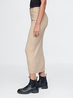 CashSoft Rib Maxi Sweater Skirt