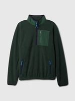 Sherpa Half-Zip Pullover