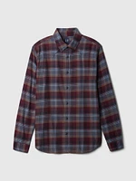 Organic Cotton Flannel Western Shirt