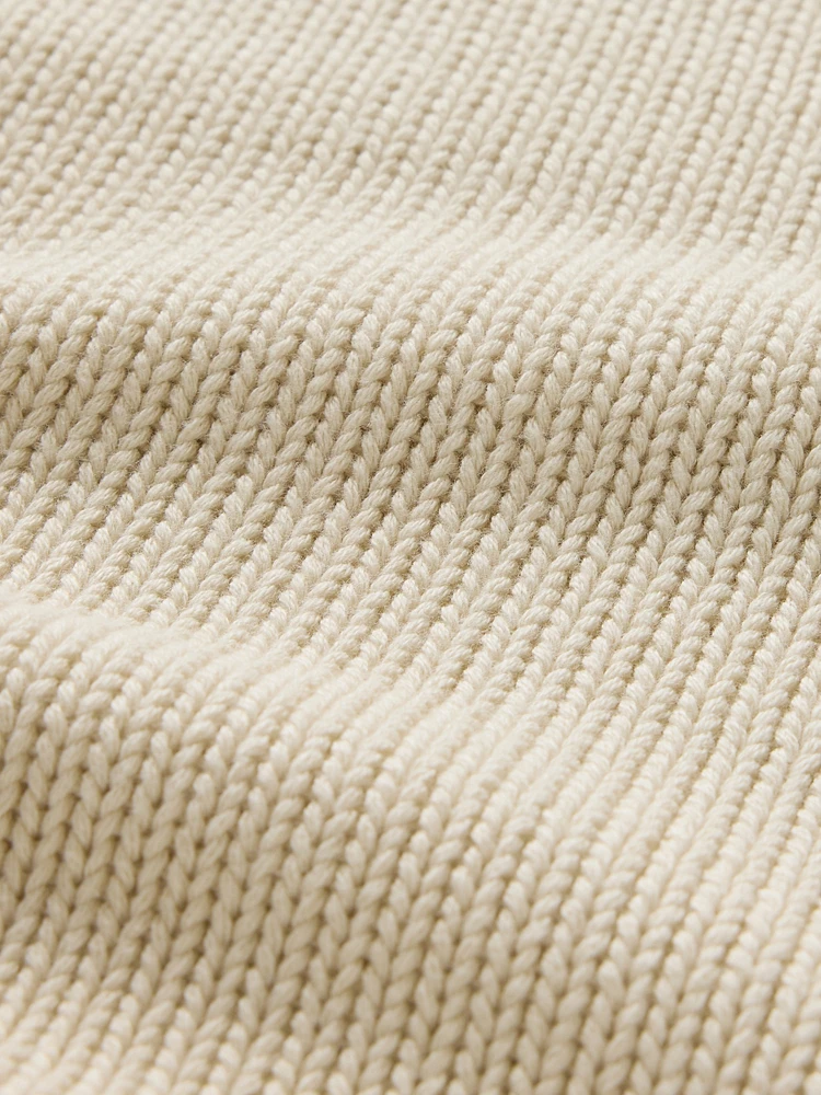 100% Cotton Relaxed Sweater