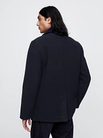 Wool-Blend Peacoat