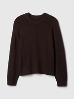 CashSoft Slouchy Seam Sweater