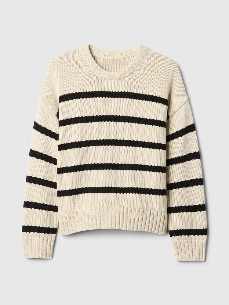 100% Cotton Relaxed Sweater