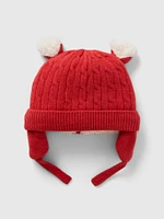 Baby CashSoft Sherpa-Lined Beanie