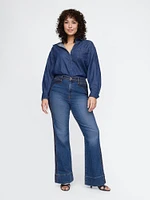 High Rise '70s Flare Jeans