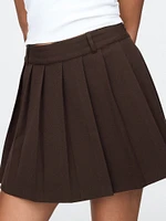 Pleated Mini Skort