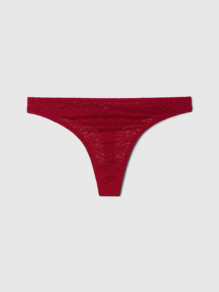 Lace Thong
