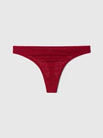 Lace Thong