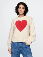 Relaxed Crewneck Sweater