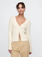 Cable-Knit Cardigan