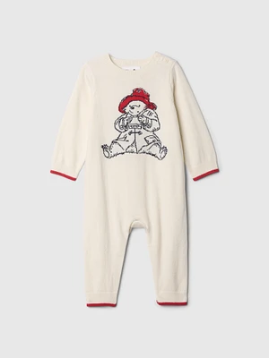 Baby Paddington Footless Sweater One-Piece