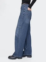 Mid Rise ';90s Loose Jeans