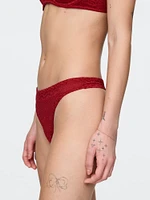 Lace Thong