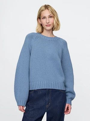 Relaxed Crewneck Sweater