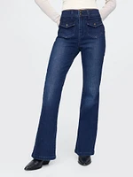 High Rise '70s Flare Jeans