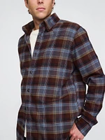 Organic Cotton Flannel Western Shirt