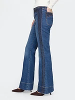 High Rise '70s Flare Jeans