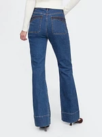 High Rise '70s Flare Jeans