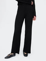 CashSoft Wide Rib Sweater Pants