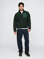 Sherpa Half-Zip Pullover