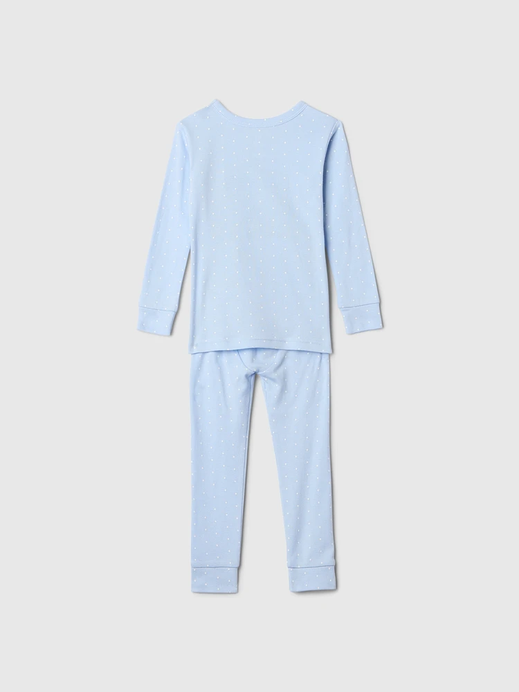 Pyjama en coton biologique brossé à motif de princesse Gap x pour Béb