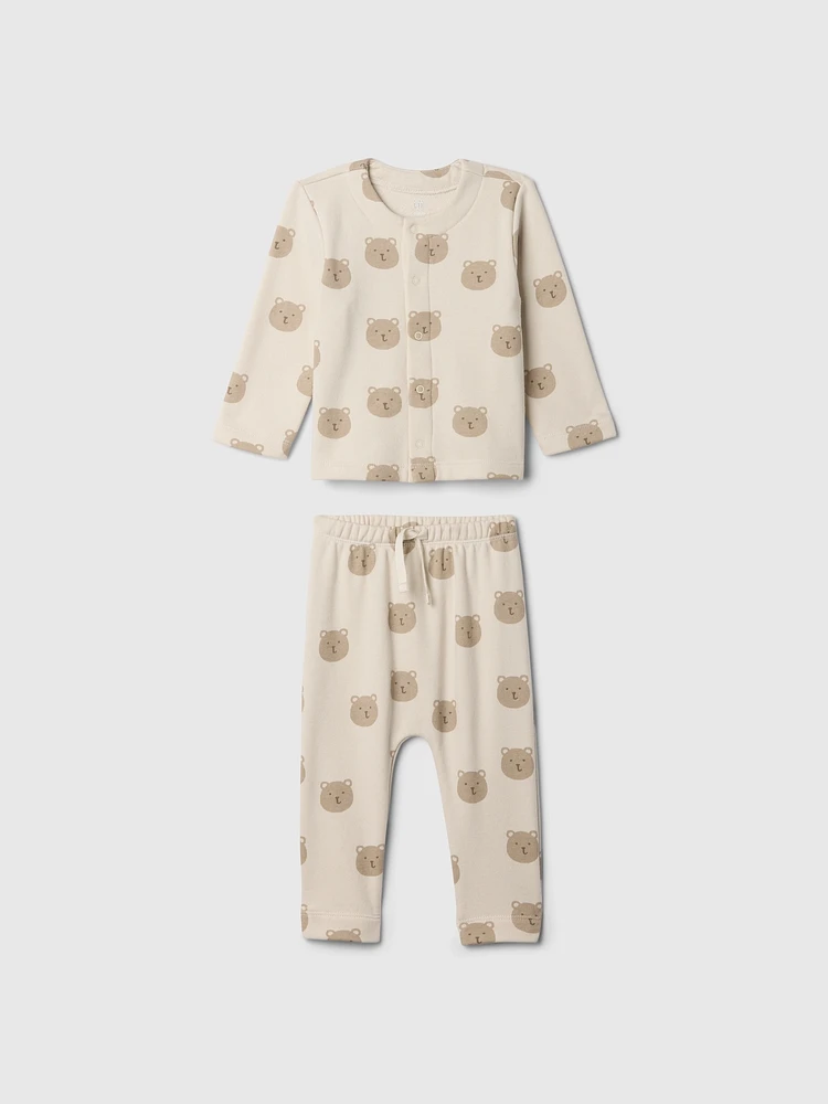 Baby French Terry Outfit Set