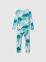 Pyjama en coton biologique brossé babyGap
